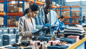 Customs procedures for examining imported shipments