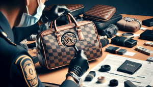 Countermeasures against counterfeit luxury handbags at customs