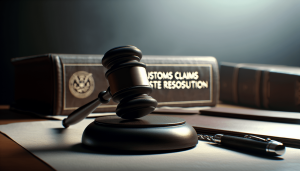 Customs bond claims dispute resolution process