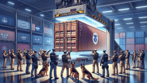 Customs inspection procedures for high risk shipments