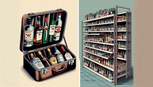 Importing alcohol for personal use versus commercial purposes