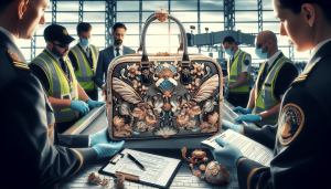 Customs duty exemption programs for luxury handbag imports
