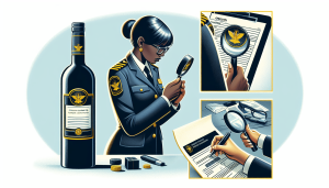 Customs duty refund and drawback process for alcohol imports