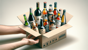 Customs entry process for alcoholic beverages purchased online