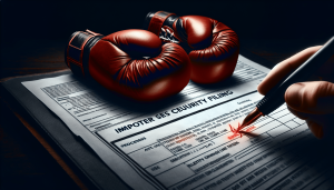 How to file isf for boxing bagboxing gloves