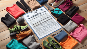 How to file isf for loose sportswear