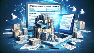 Why should i file isf for home textile product machine parts